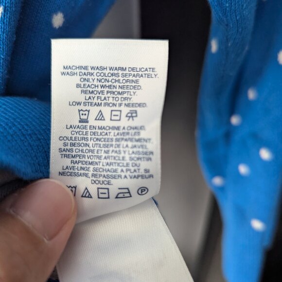 Lands End Womens SMALL Lamb Supima Sweater - Picture 5 of 8